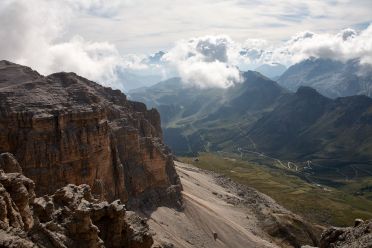 Escursione al Sass Pordoi e Piz Boè