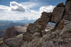 Escursione al Sass Pordoi e Piz Boè