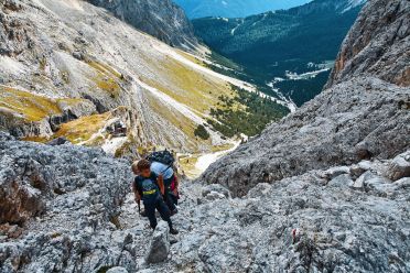 Escursione alle Torri del Vajolet sul Catinaccio