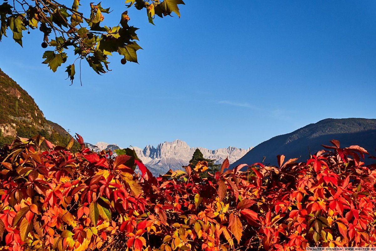  Tramonto autunnale a Bolzano