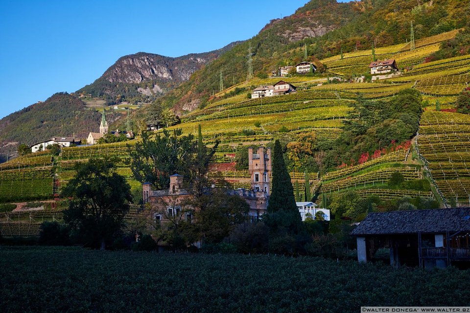 Tramonto autunnale a Bolzano