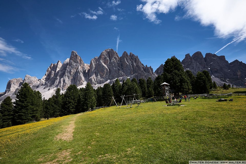 Escursione in Val di Funes Gruppo delle Odle malga Geisler e malga Casnago