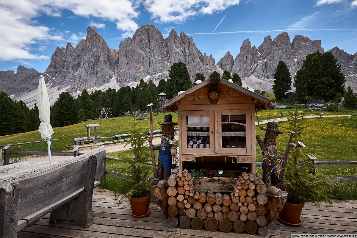  Escursione in Val di Funes Gruppo delle Odle malga Geisler e malga Casnago