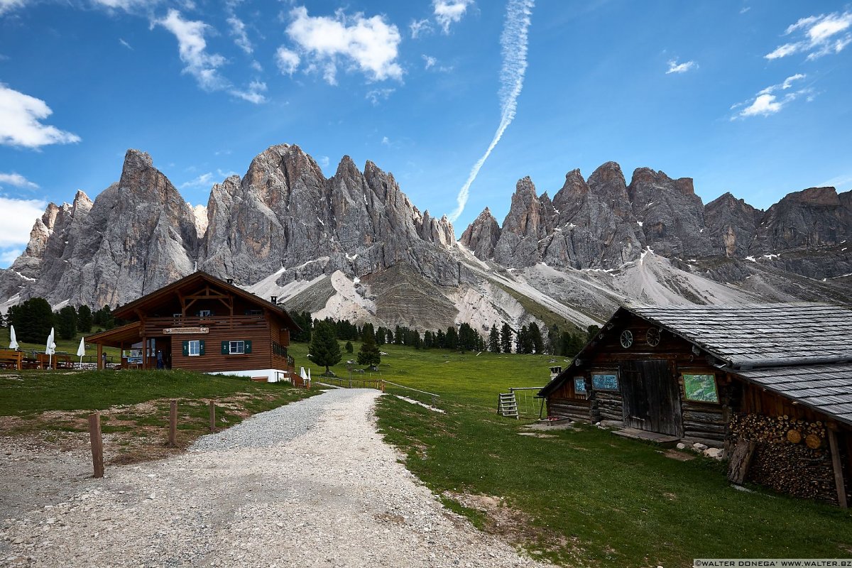  Escursione in Val di Funes Gruppo delle Odle malga Geisler e malga Casnago