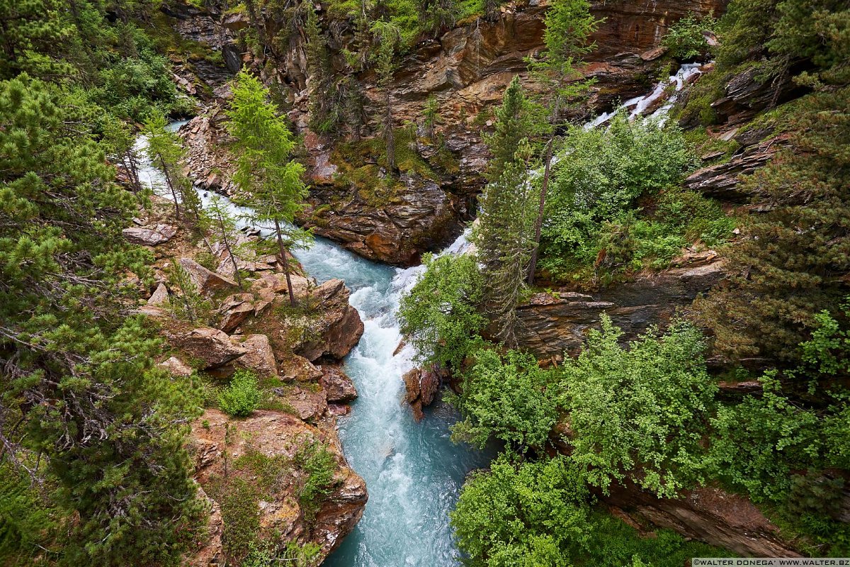 Rio Plima Val Martello sino ai piedi del Cevedale