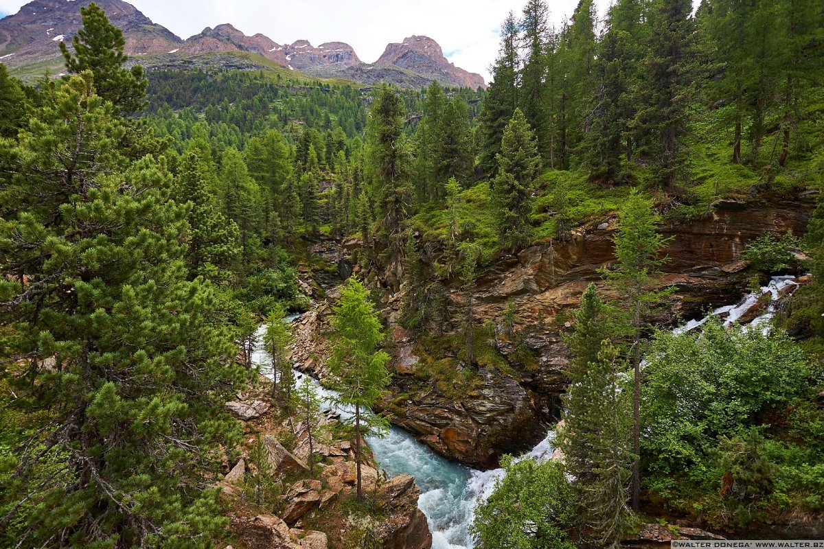 Rio Plima Val Martello sino ai piedi del Cevedale