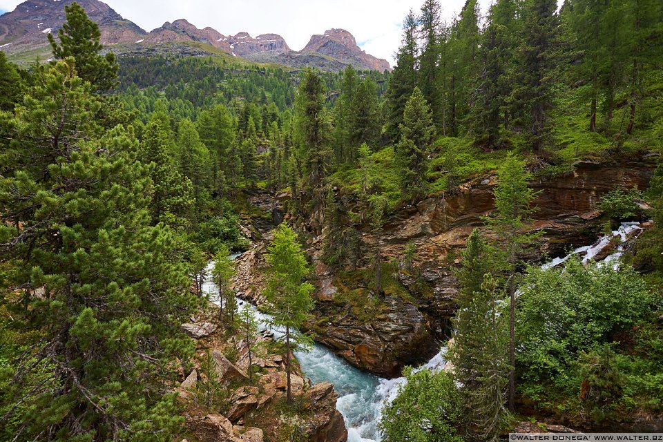 Rio Plima Val Martello sino ai piedi del Cevedale