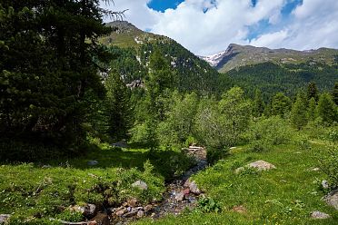 Val Martello sino ai piedi del Cevedale