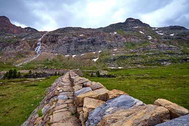Val Martello sino ai piedi del Cevedale