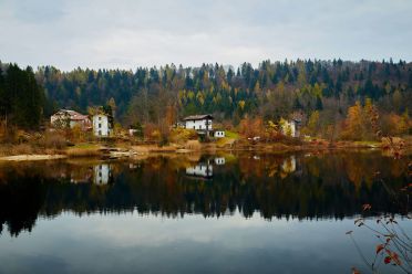 Autunno al lago di Cei ed escursione alla Malga Cimana, Cimana di Pomarolo e Dos Pagano.