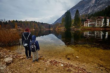 Autunno al lago di Cei ed escursione alla Malga Cimana, Cimana di Pomarolo e Dos Pagano.