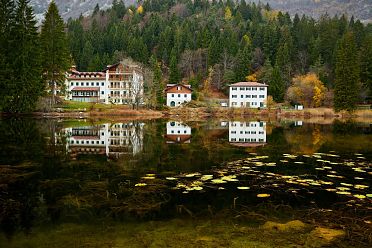 Autunno al lago di Cei ed escursione alla Malga Cimana, Cimana di Pomarolo e Dos Pagano.