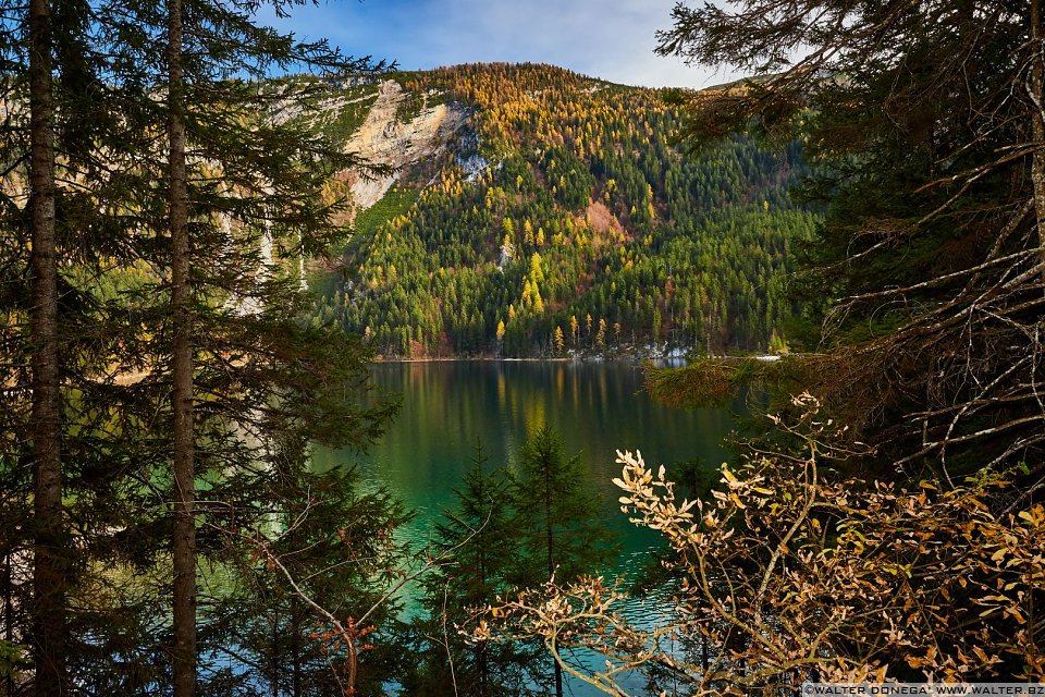 Autunno al lago di Tovel