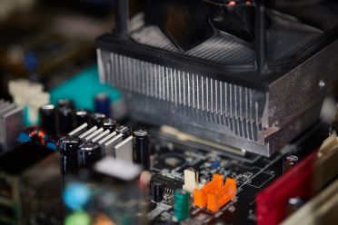 Tecno-city macro di componenti di computer
