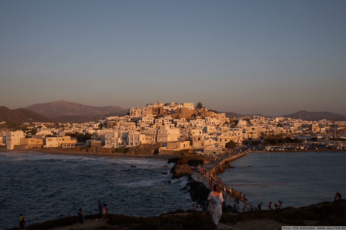 Chora Naxos city