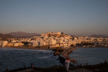 Naxos city