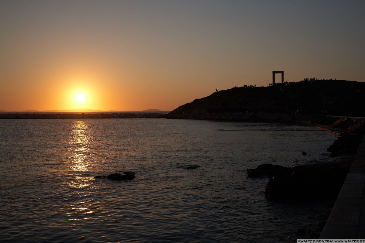 La portara di Chora Naxos city