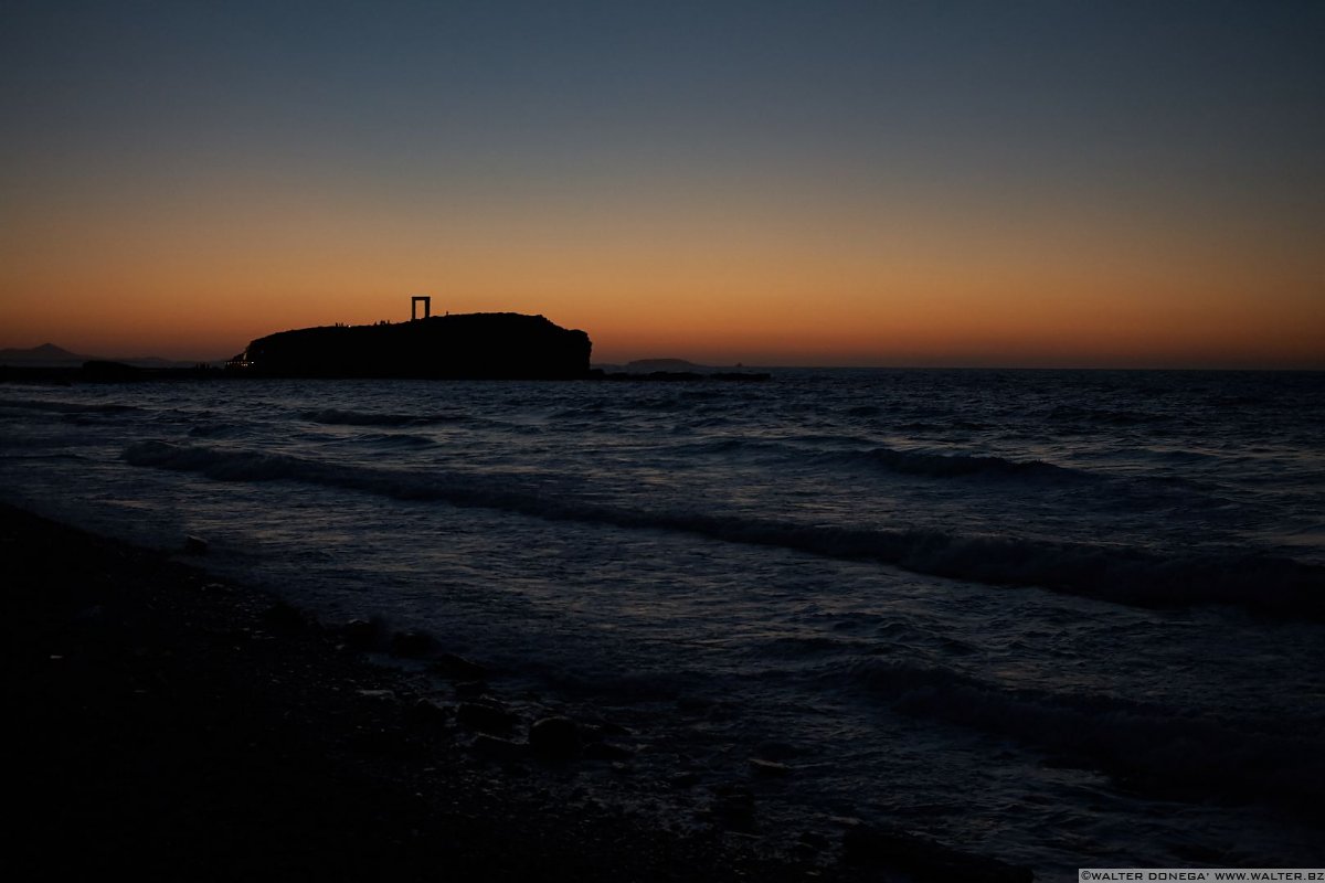 La Portara di Chora Naxos city