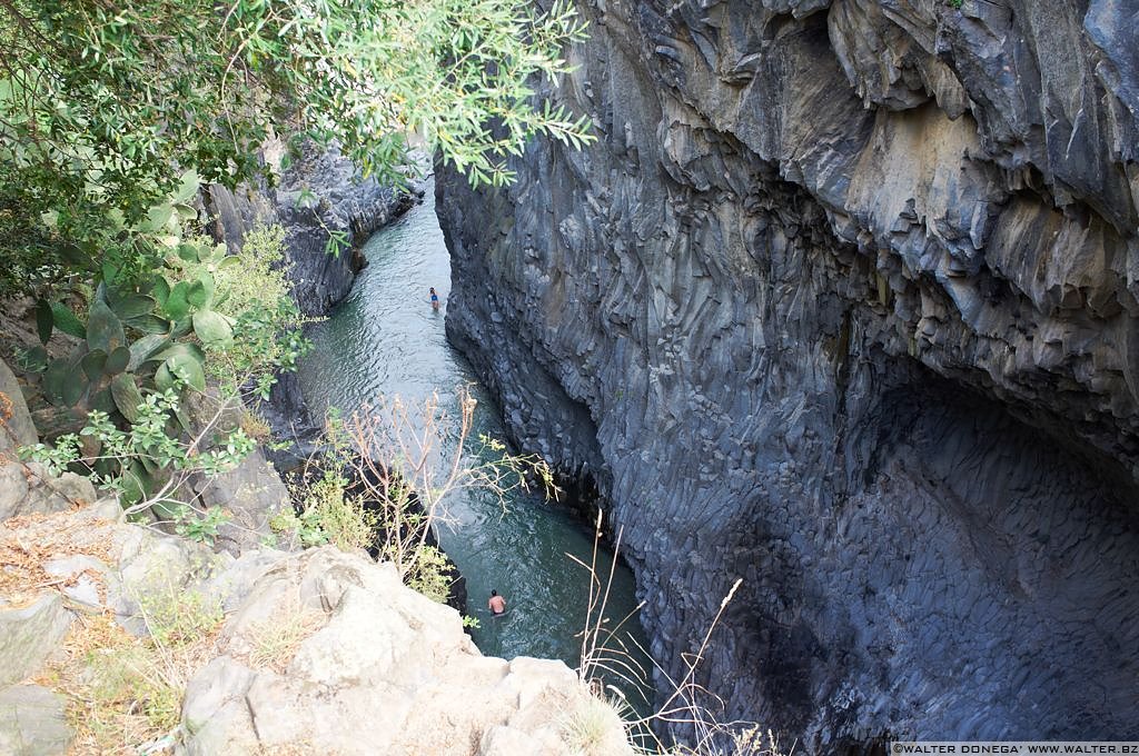 Gole dell'Alcantara Sicilia Taormina Vulcano Etna