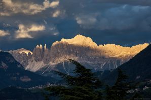 Ultime luci sulle Dolomiti