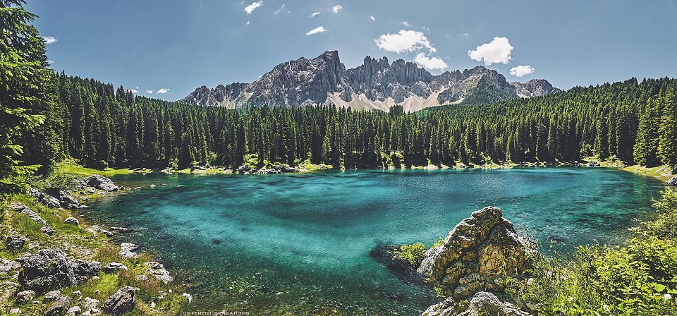 Lago di Carezza e il Latemar - Dolomiti Photoblog
