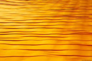 Un mare di stoffa in un lago