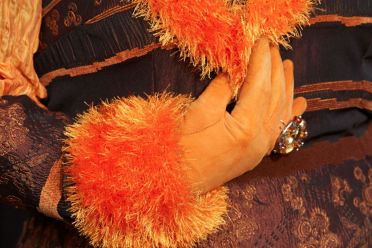 Le mani delle maschere al carnevale di Venezia 2013